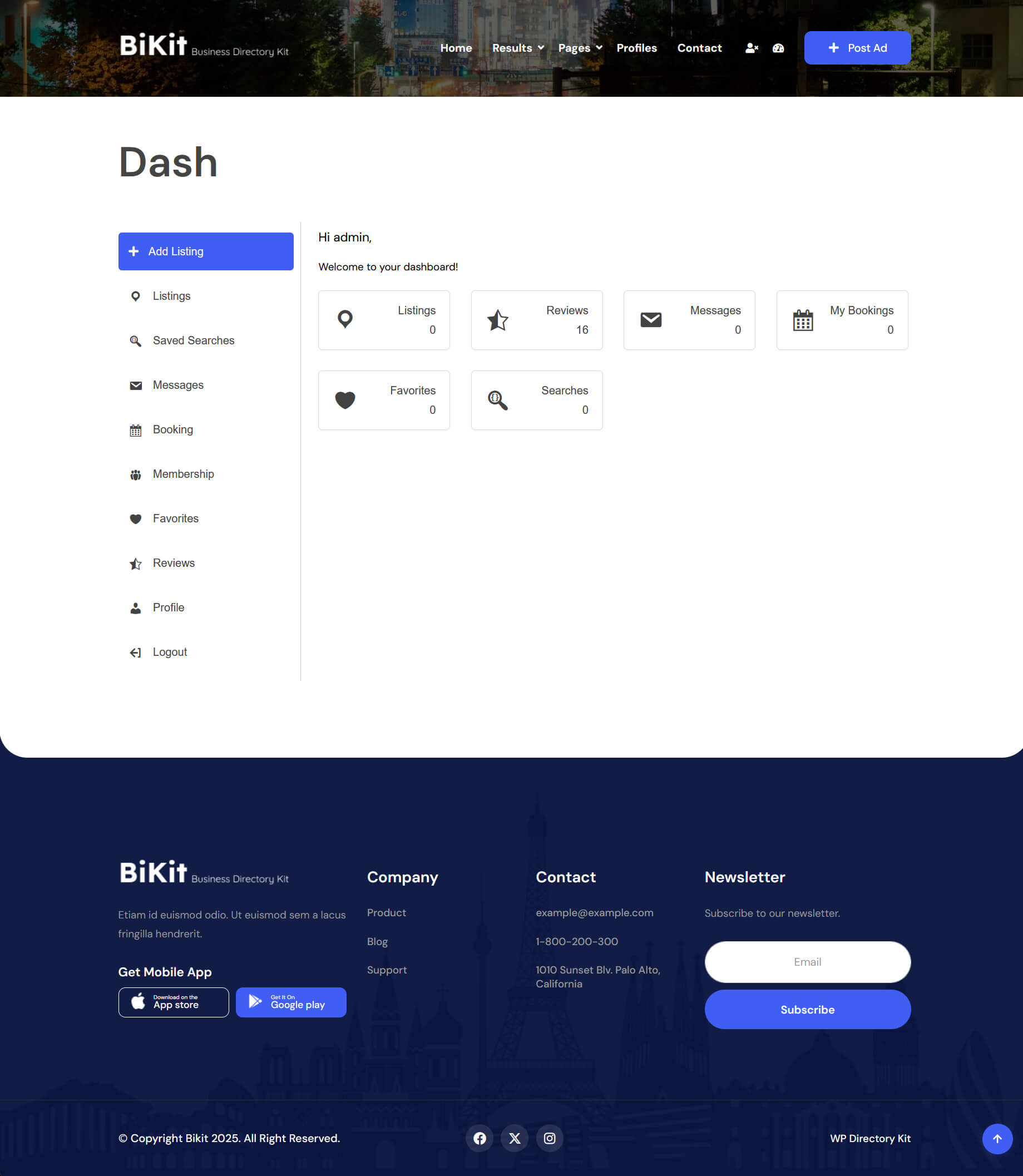 Business Directory Bikit