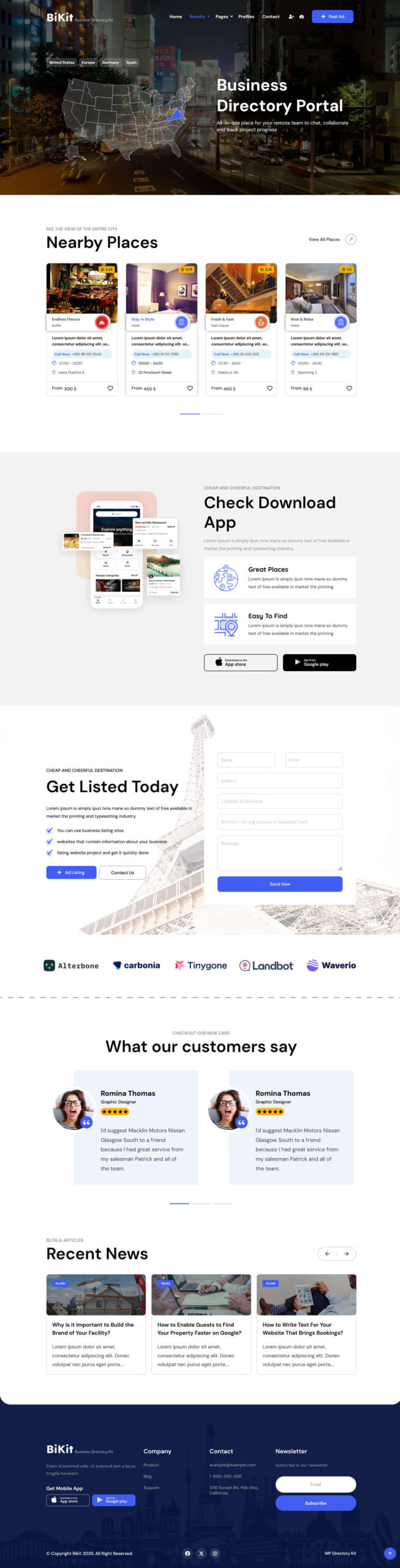 Business Directory Bikit